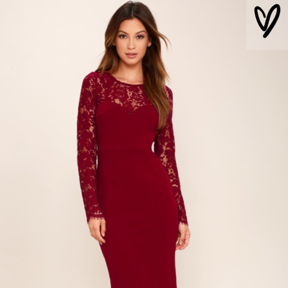 Lulus Whenever you call dress maxi dress.